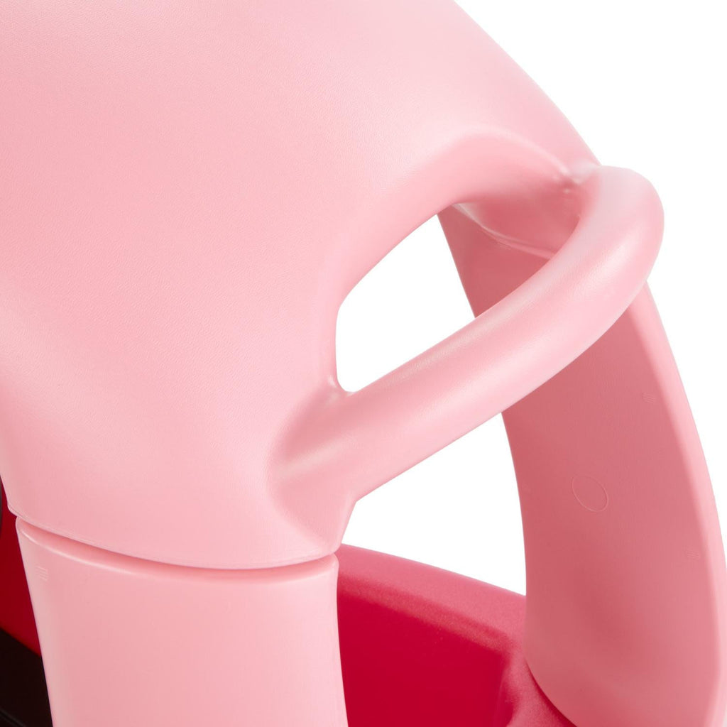Princess Cozy Coupe® - Pink Ride-On Car with Parent Push Handle with Parent-Guided and Foot-Powered Play