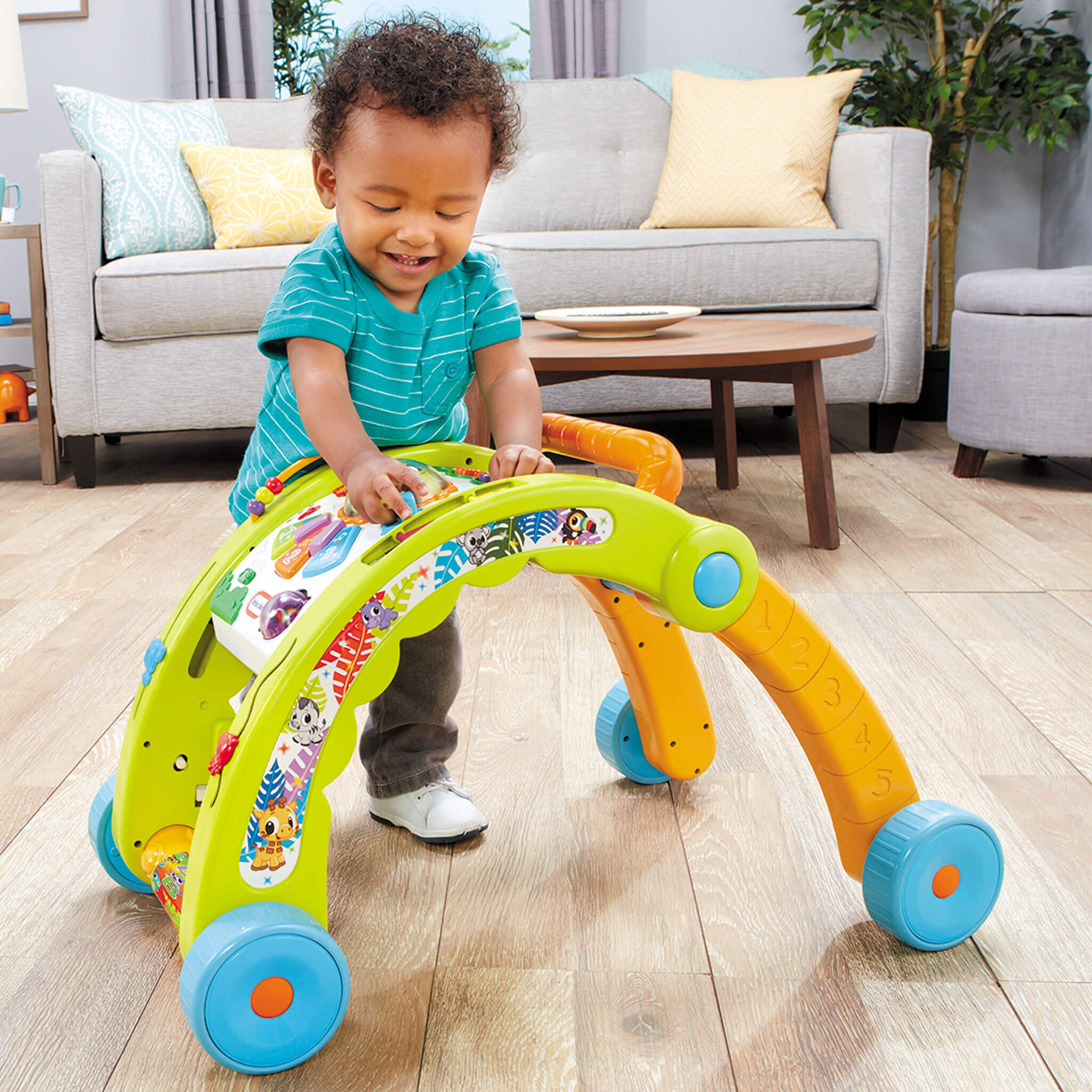 Learn & Play™ 3-in-1 Activity Walker™ - Light-Up Push Walker with Three Play Modes with Movement, Music and Hands-On Activities