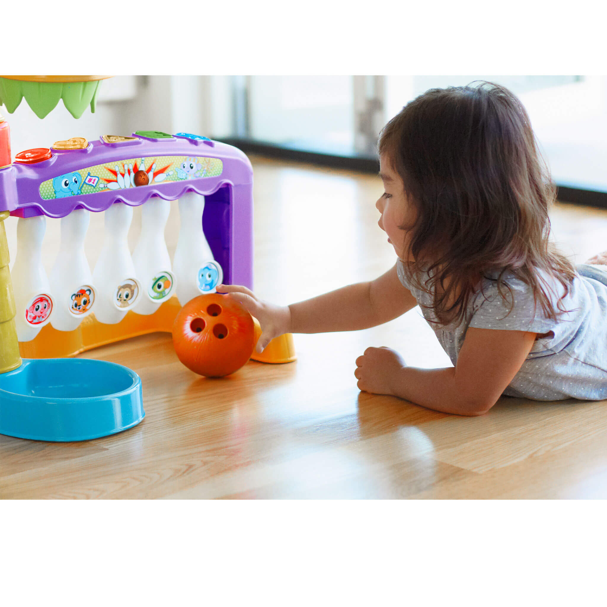 Learn & Play™ 3-in-1 Sports Zone™ - Basketball, Soccer and Bowling Activity Center with Multiple Sports in One Playset