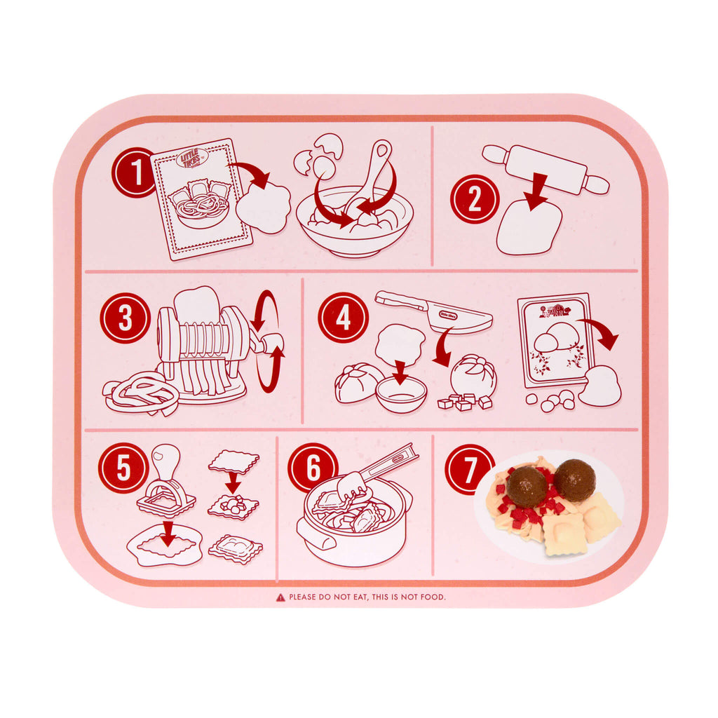 Creative Chefs™ Italian Restaurant Kit - Restaurant Play Set with Pasta Maker and Recipe Cards with Preparing, Cooking and Serving Adventures