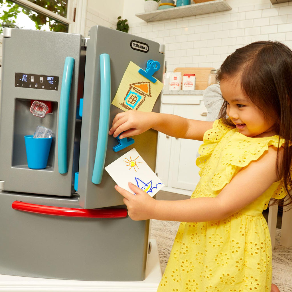 First Fridge - Realistic Pretend Kitchen Fridge with Accessories with Imaginative Home and Cooking Play