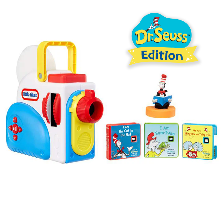 Story Dream Machine™ Dr. Seuss Starter Pack - Story Projector Pack with Three Dr. Seuss Tales with Portable Projected Story Adventures